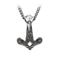 Raven Hammer Mjölnir Pendant Necklace