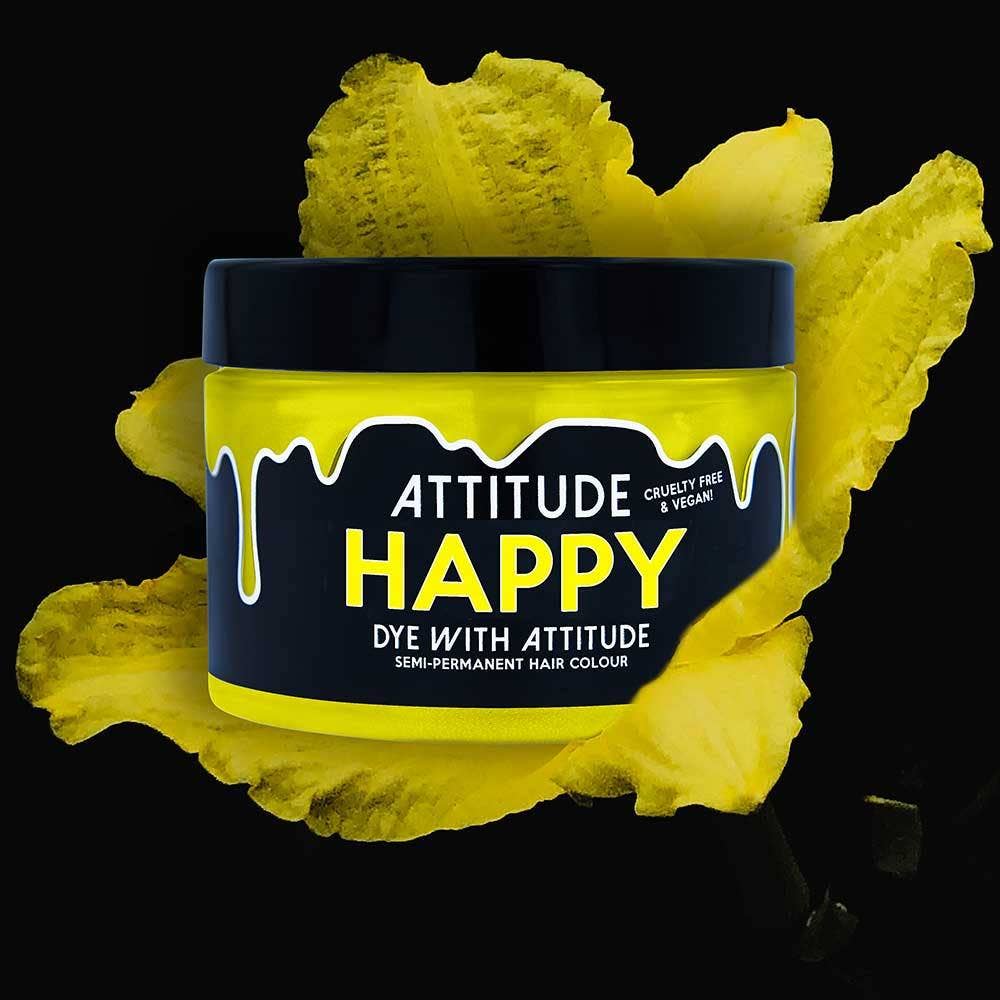 Happy UV Yellow Attitude Hair Dye