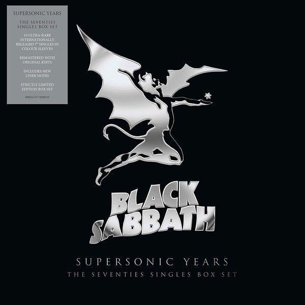 BLACK SABBATH - Supersonic: The Seventies Singles Box Set VINYL