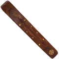 Pentacle Flat Incense Holder
