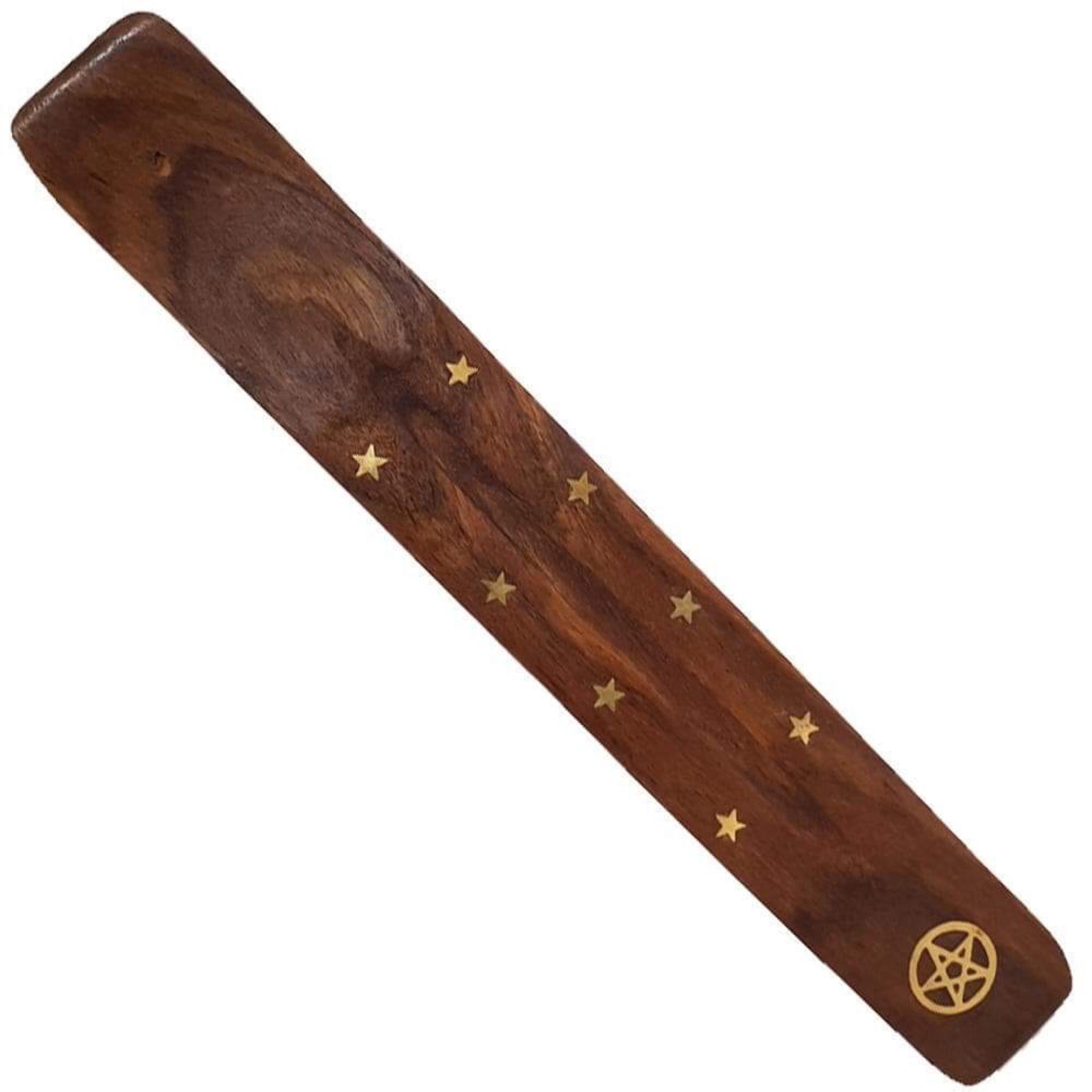 Pentacle Flat Incense Holder