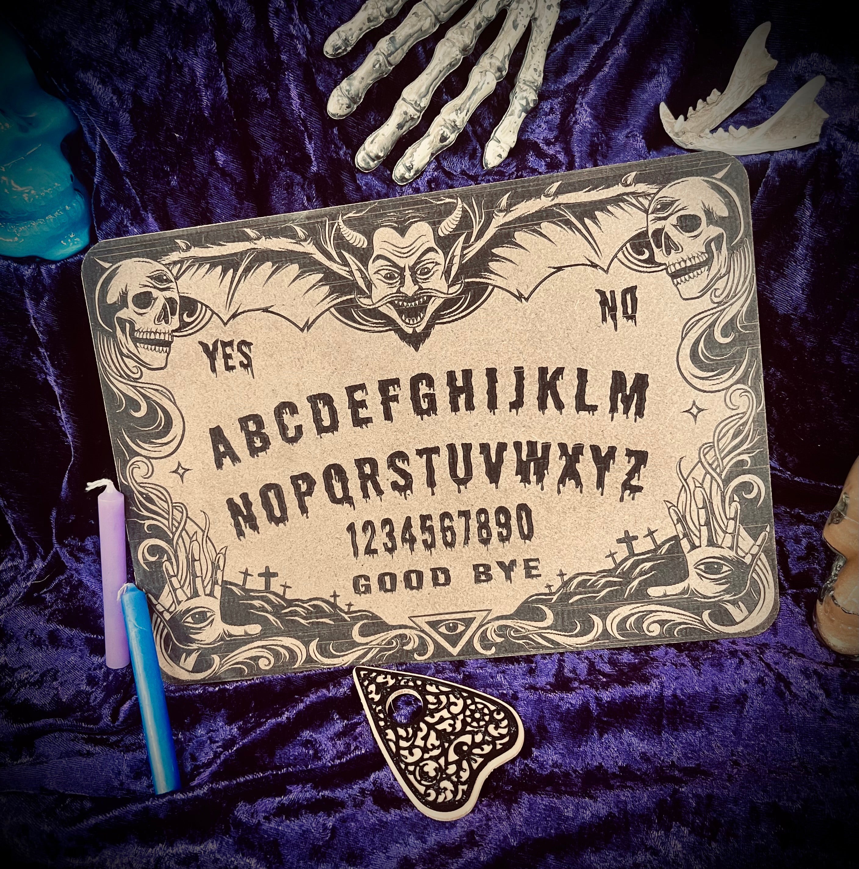 Spirit Board Spooky Mini With Planchette
