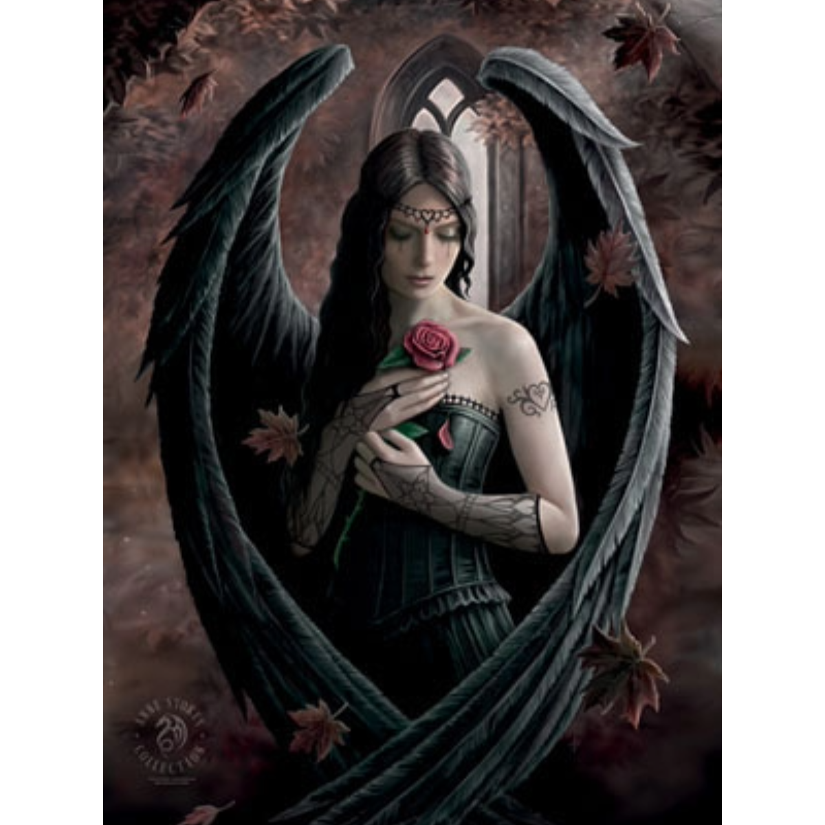 Anne Stokes Textile Wall Flag