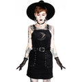Luna Grunge Suspender Dress
