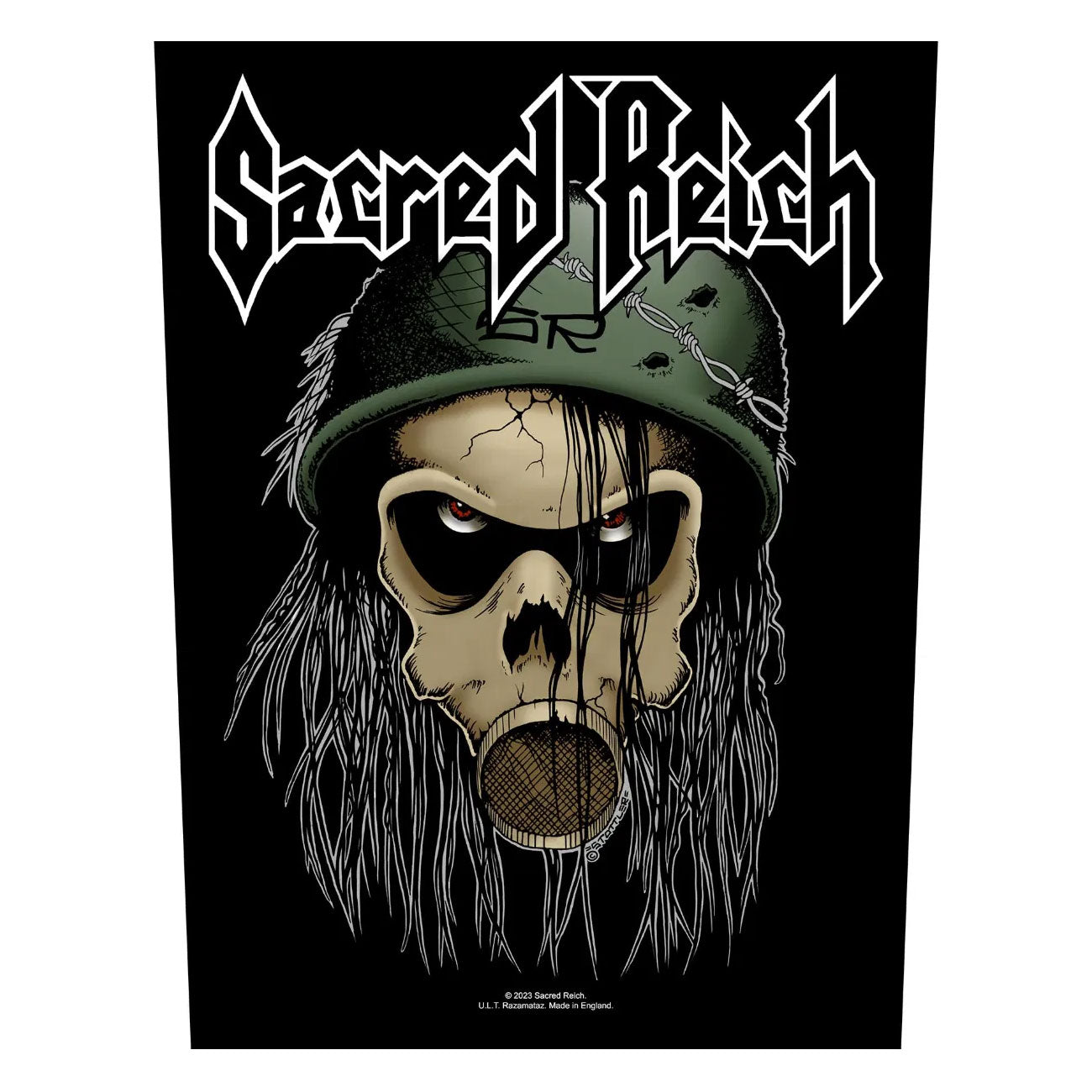 SACRED REICH "OD" Back Patch