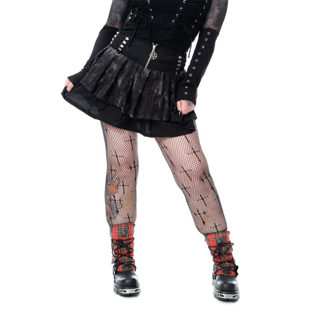 Nicandra Grey Ghost Skirt