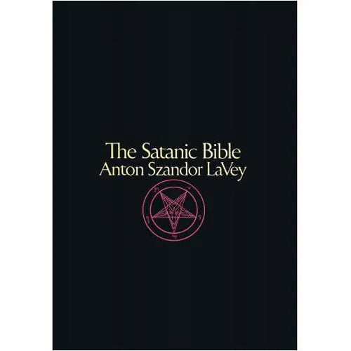 Satanic Bible Paperback Book