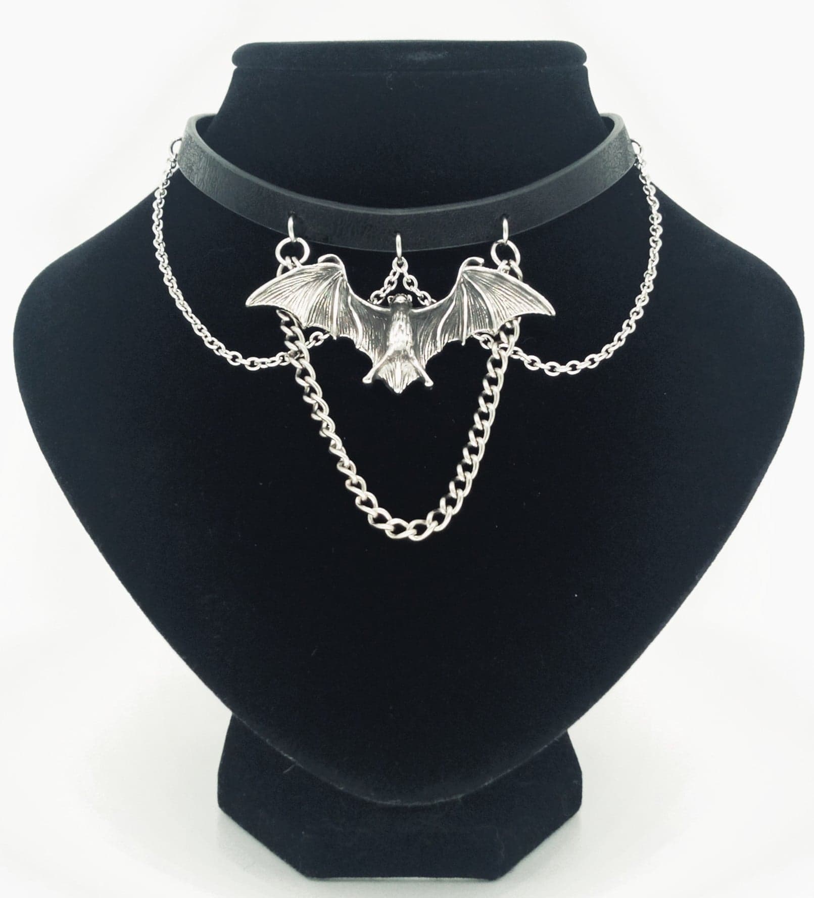 Nights Prey Vegan Leather Choker
