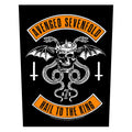 AVENGED SEVENFOLD (A7x) Hail to the King Colours Back Patch