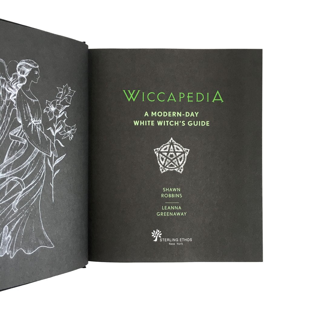 Wiccapedia A Modern-Day White Witch Guide Hardcover Book