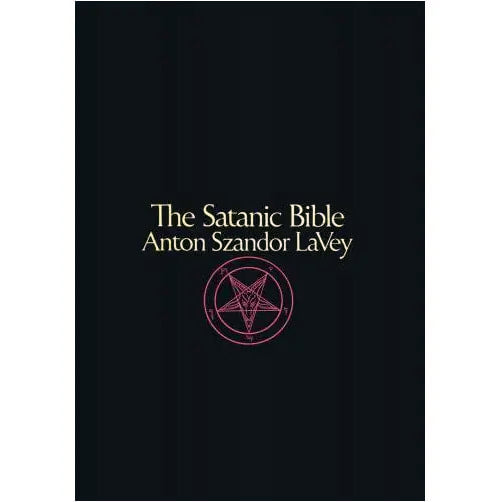 Satanic Bible Paperback Book