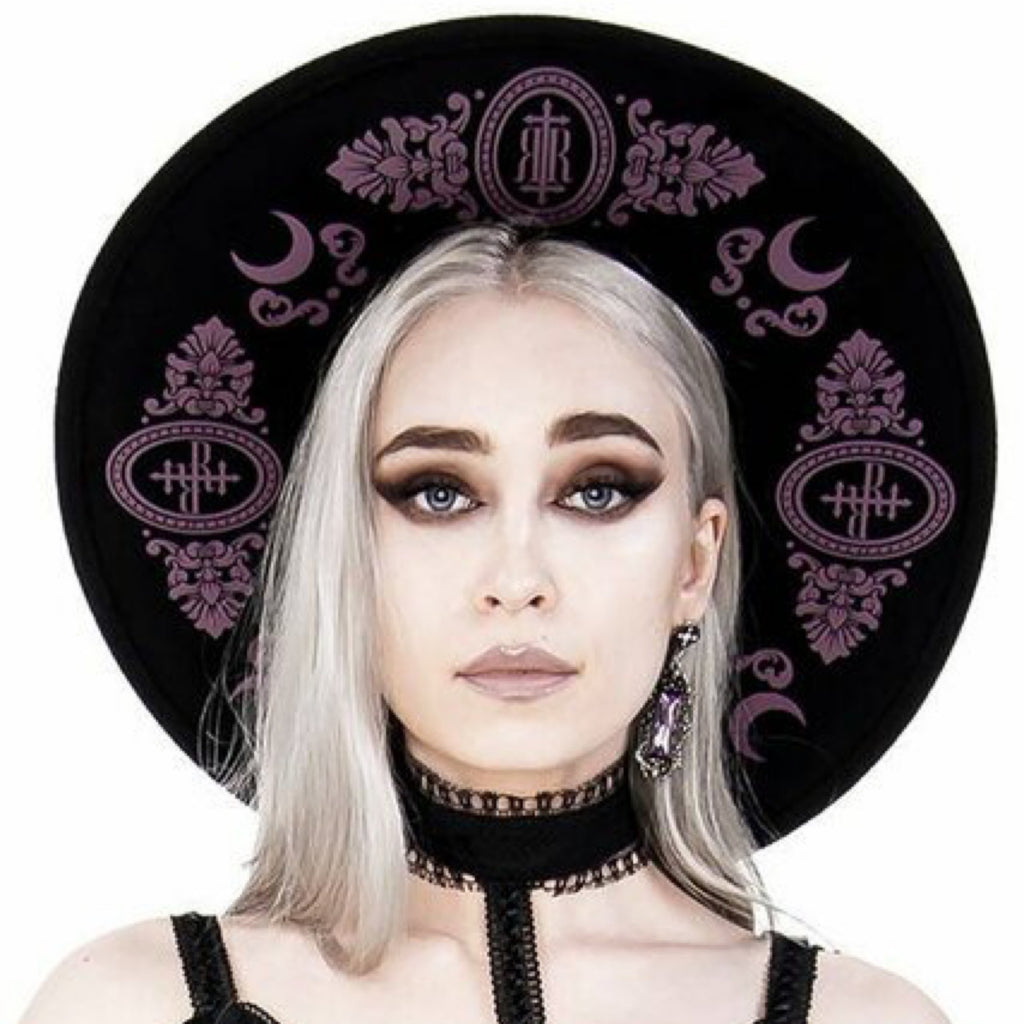 Baroque Gothic Wide Brim Hat