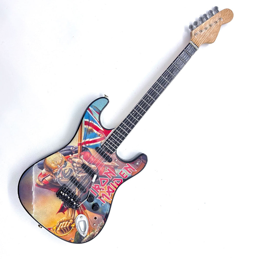 IRON MAIDEN Trooper Mini Replica Guitar
