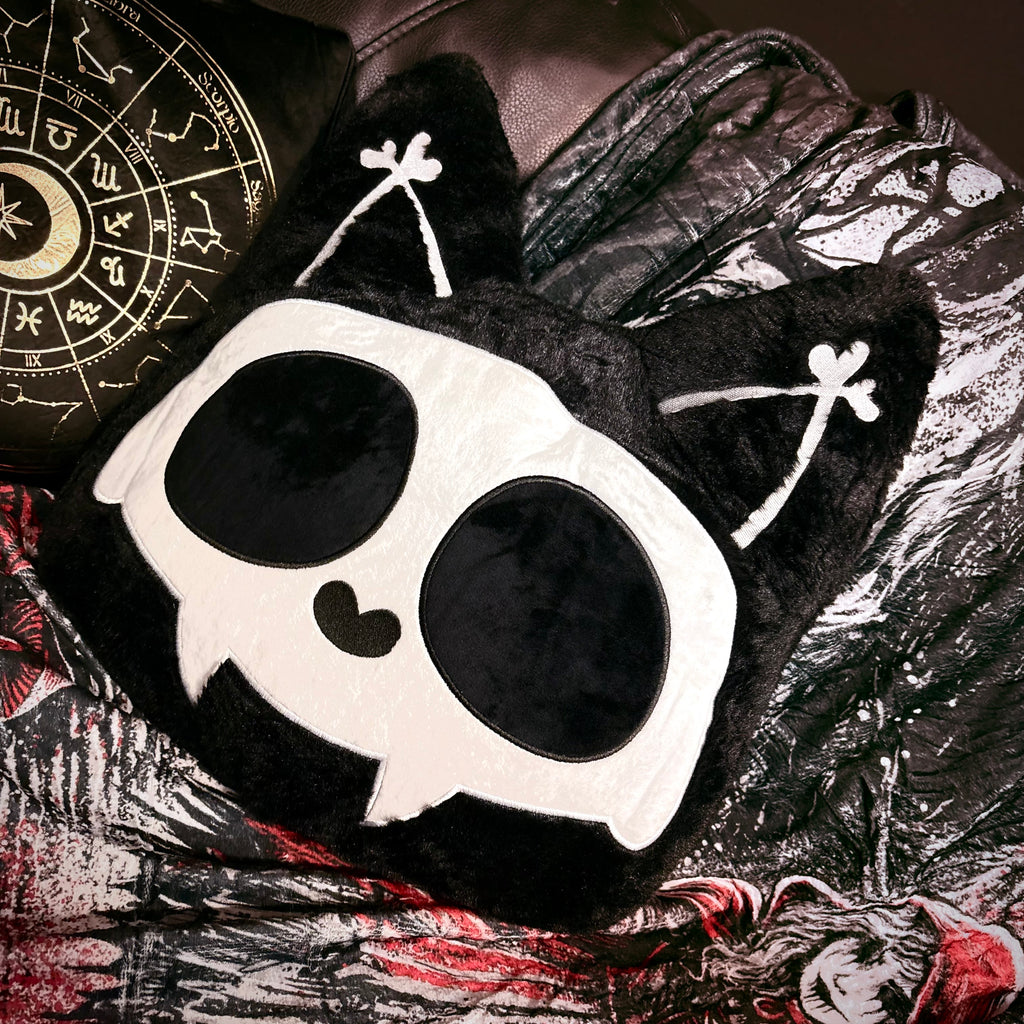 Skelekitty Scatter Cushion