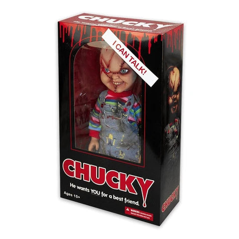 Child's Play 3 - Chucky 15" Talking Doll - Scarred Face