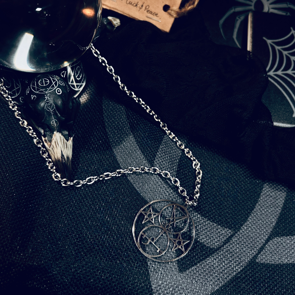 Seal of Solomon Goetia Sigil Necklace