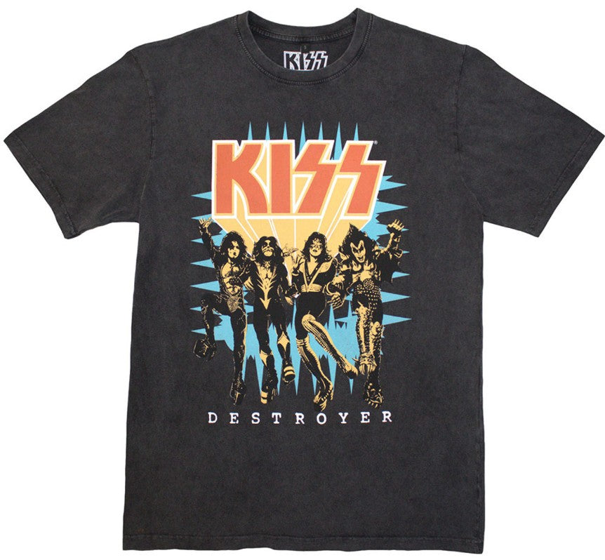 KISS Destroyer (Stone Wash) Tee