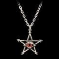 Red Curse Evil Eye Pendant Necklace