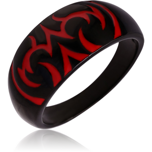 Tribalism Ring Stainless Steel