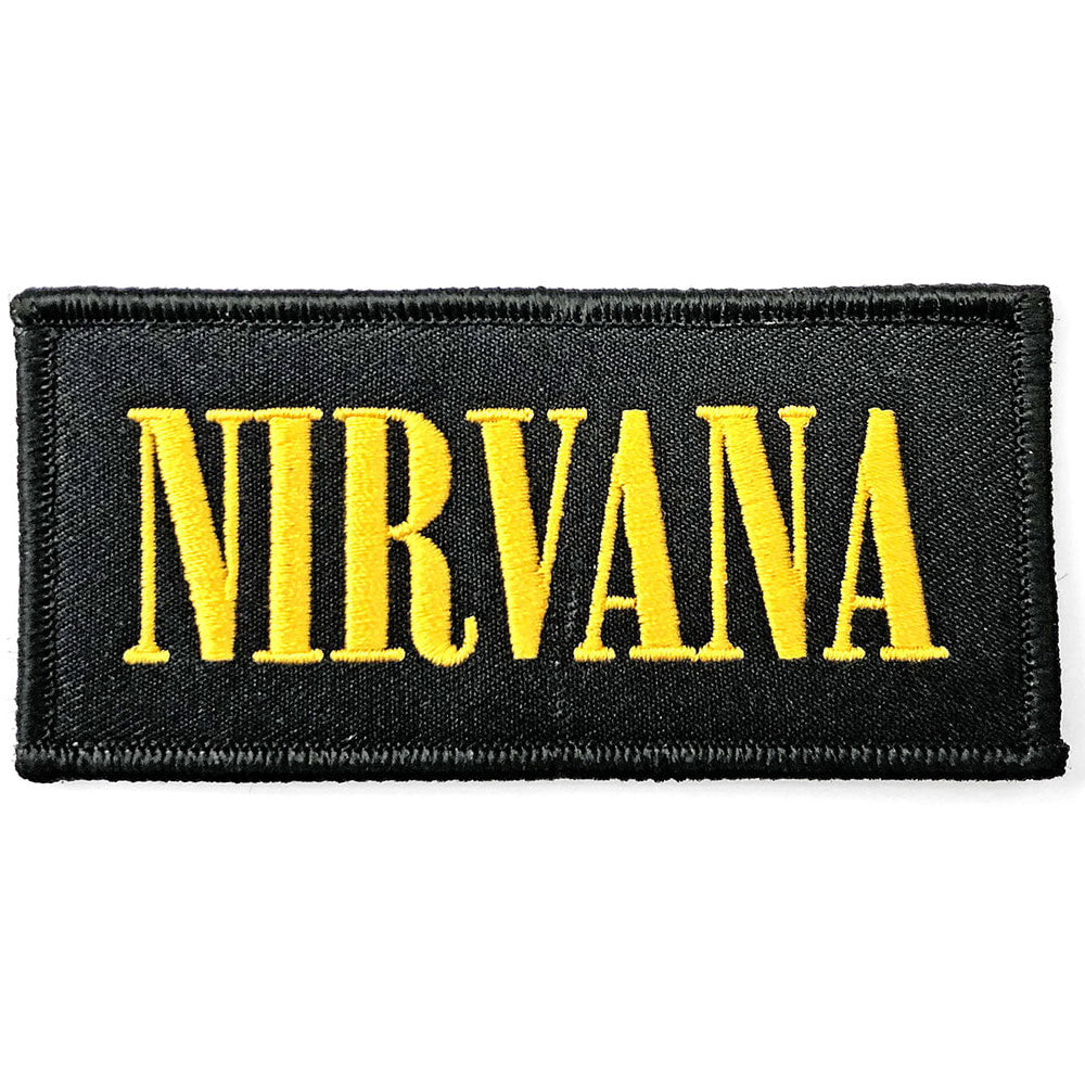 NIRVANA Band Name Patch