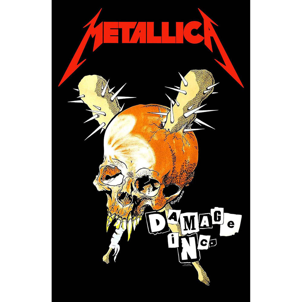 METALLICA Damage Inc Wall Flag