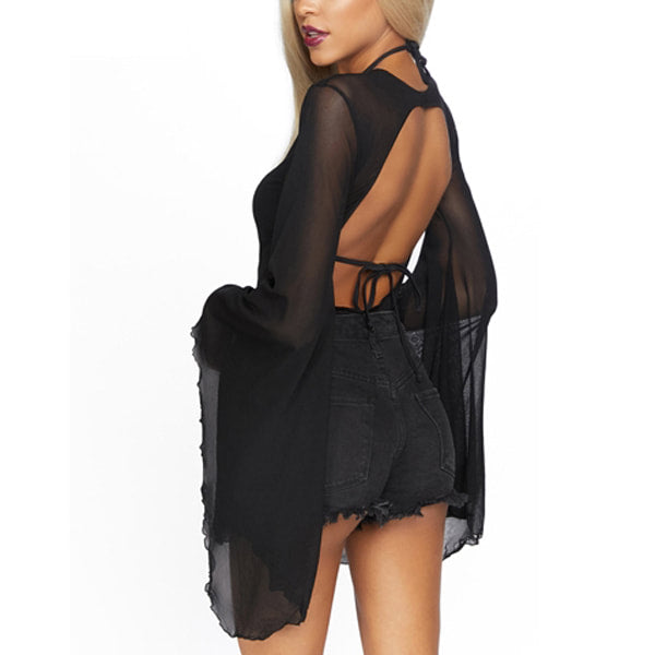 Whisperer Floaty Sleeve Bodysuit