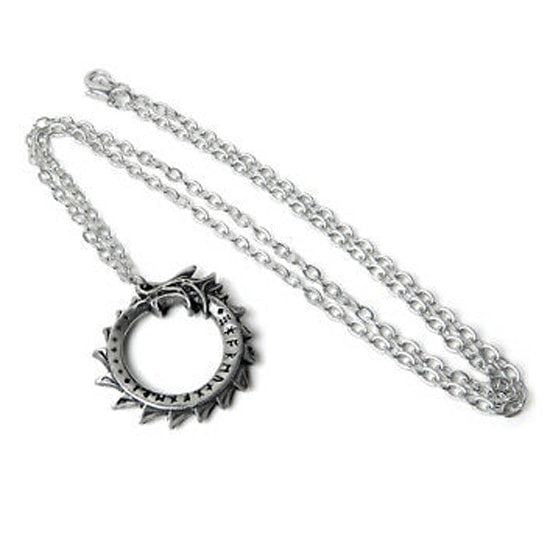 Mini Jormangund Eternity Pendant Necklace