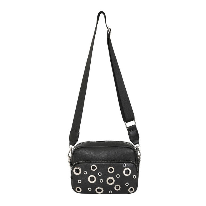 Metal Moon Cross Body Bag