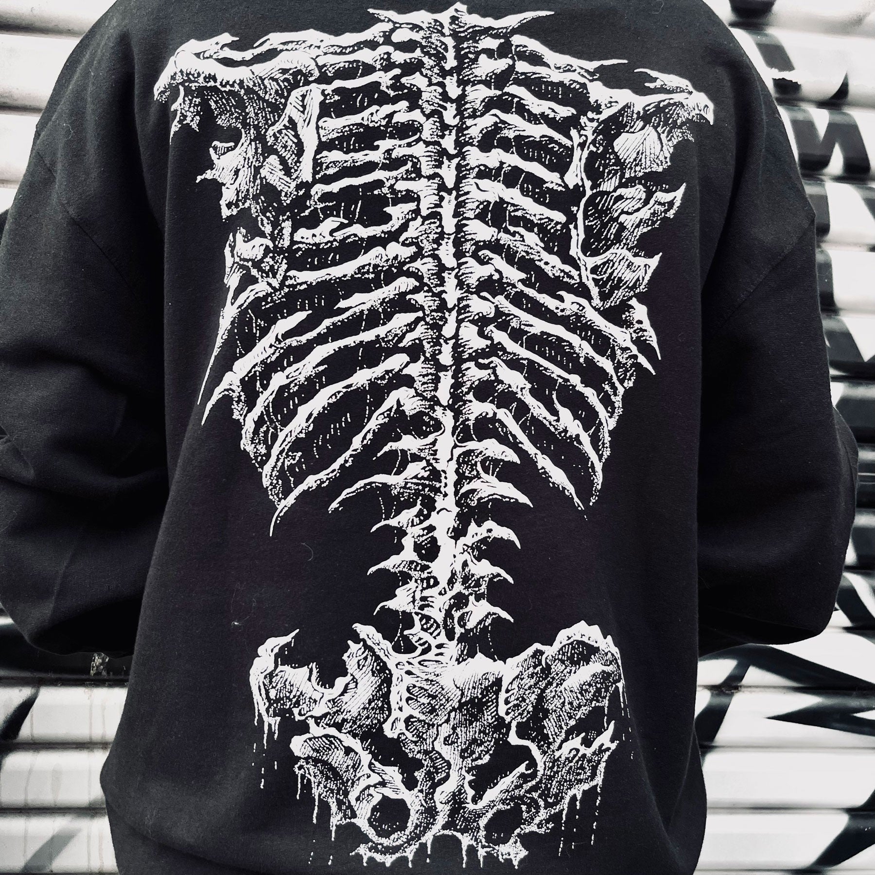 Dead Inside Skeleton Hoodie
