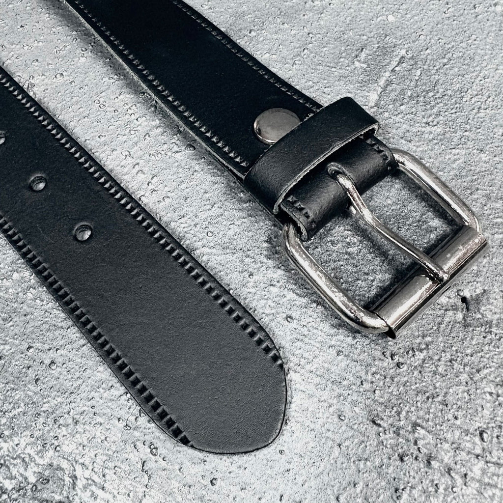 Avernus Studded Leather Belt