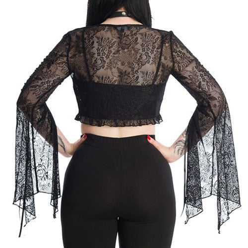 Morticia Lace Bolero