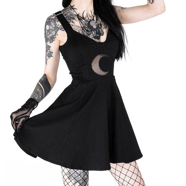 Moon Cut Out Dress