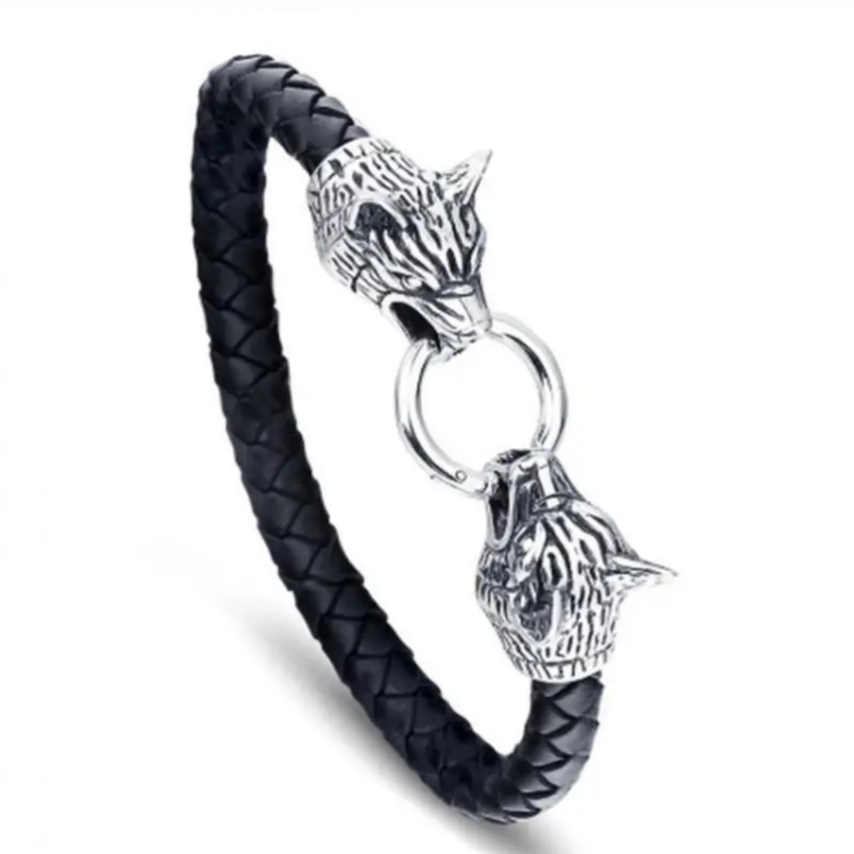Wolf Torque Bracelet