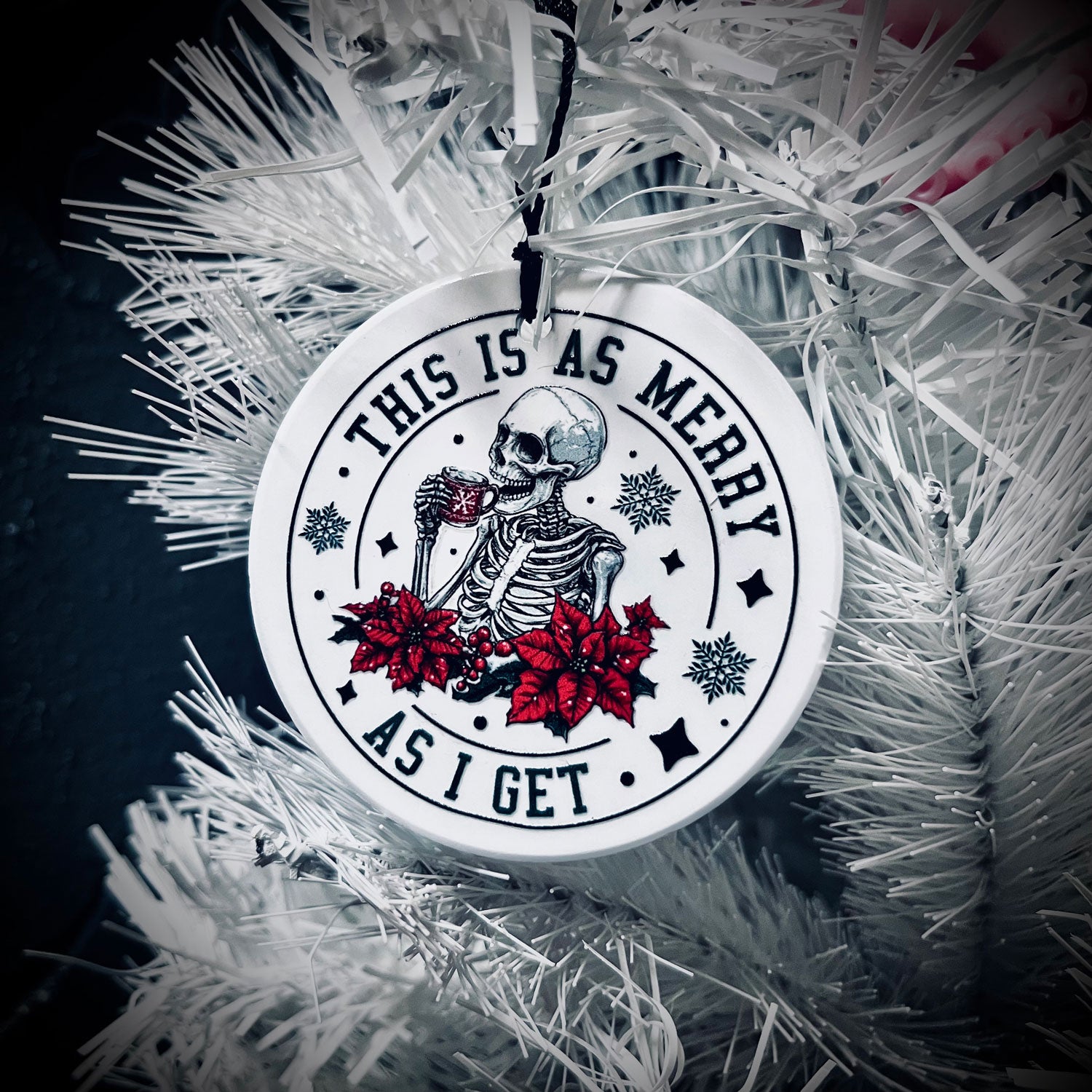 Merry Creepmas Ornament - As Merry As I Get