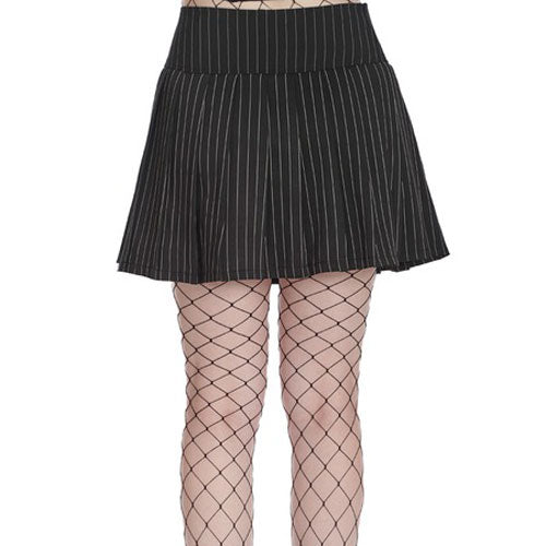 Core Pinstripe Skater Skirt