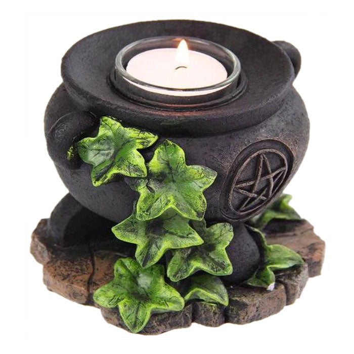 Cauldron Tealight Holder