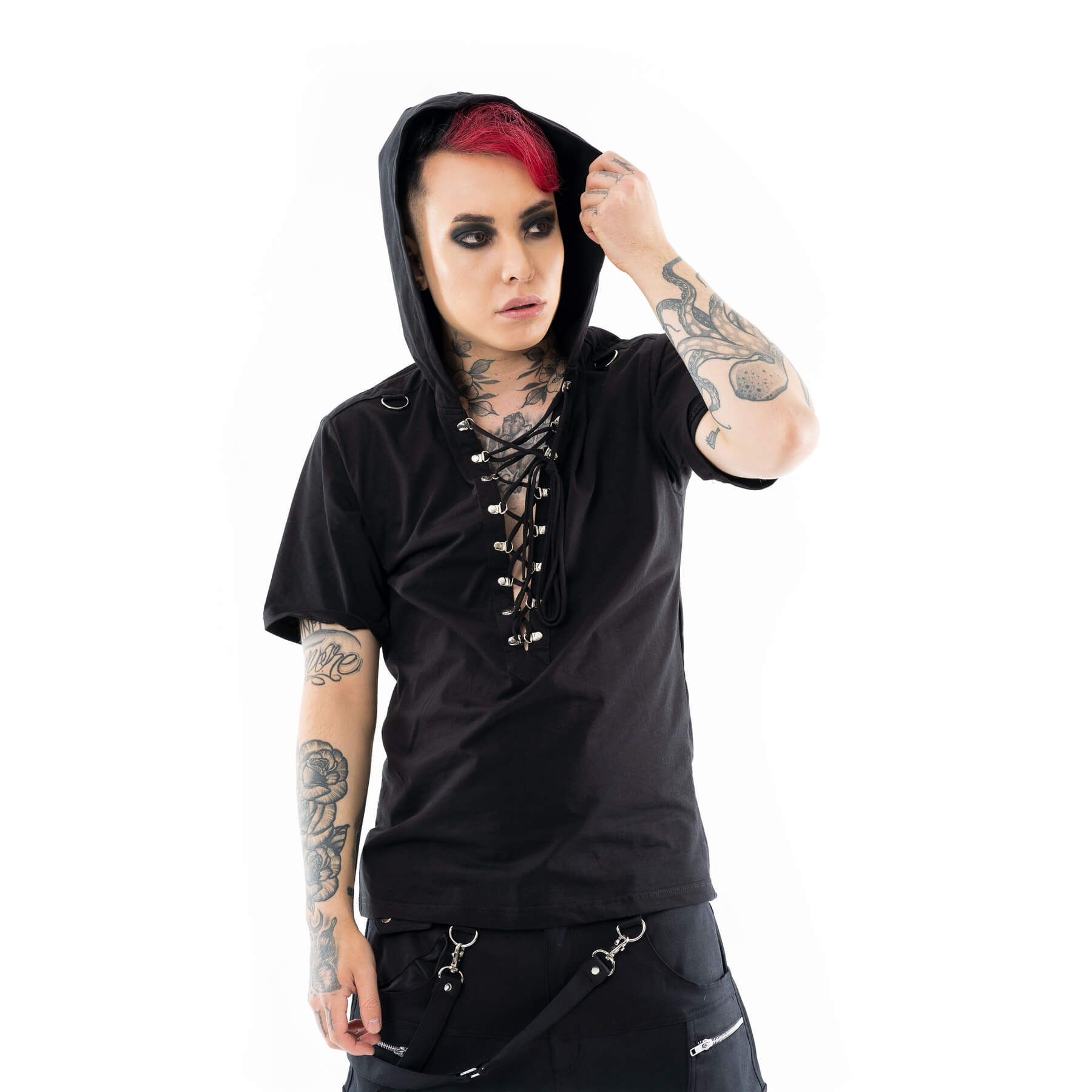 Kadir Hooded Top