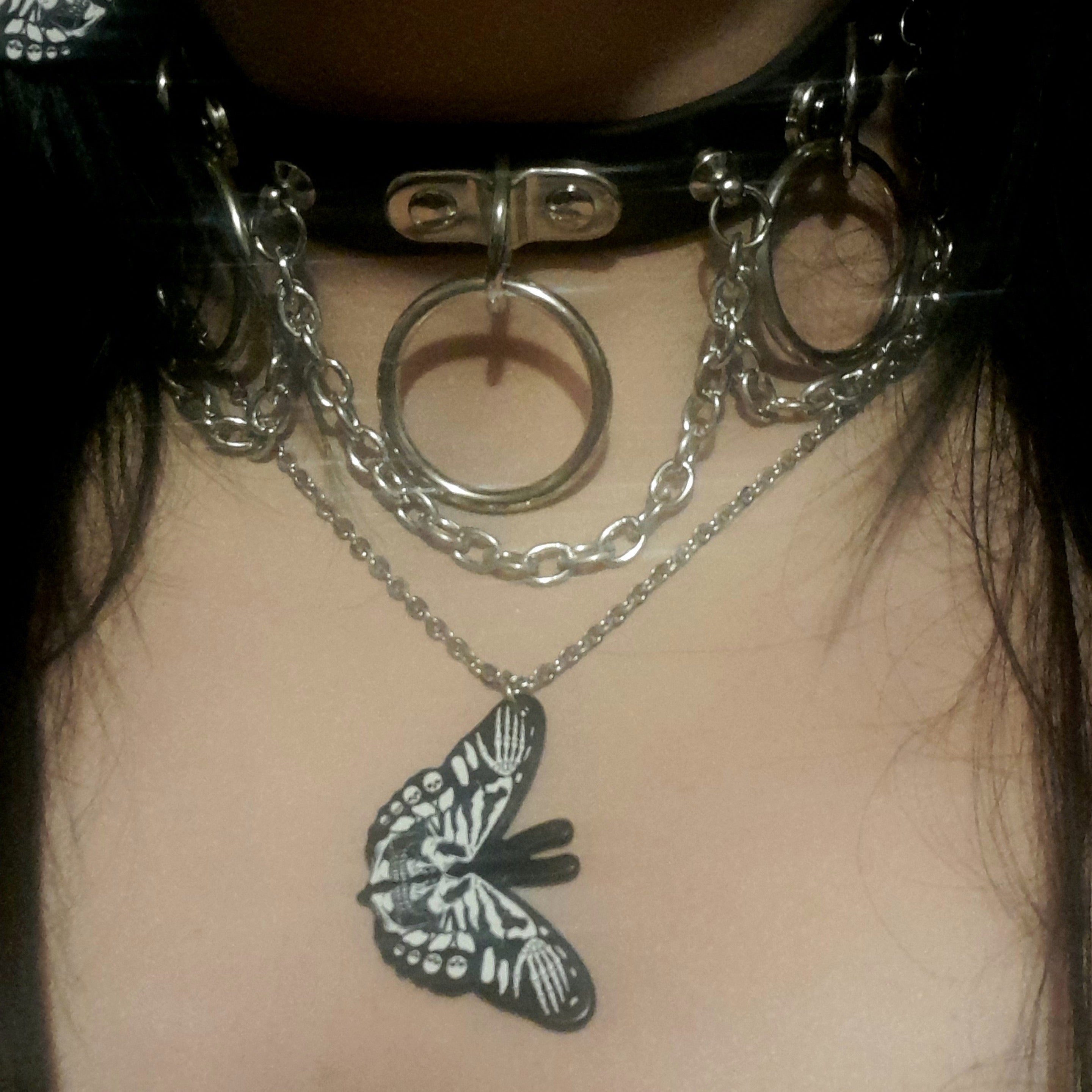 Skullerfly Necklace