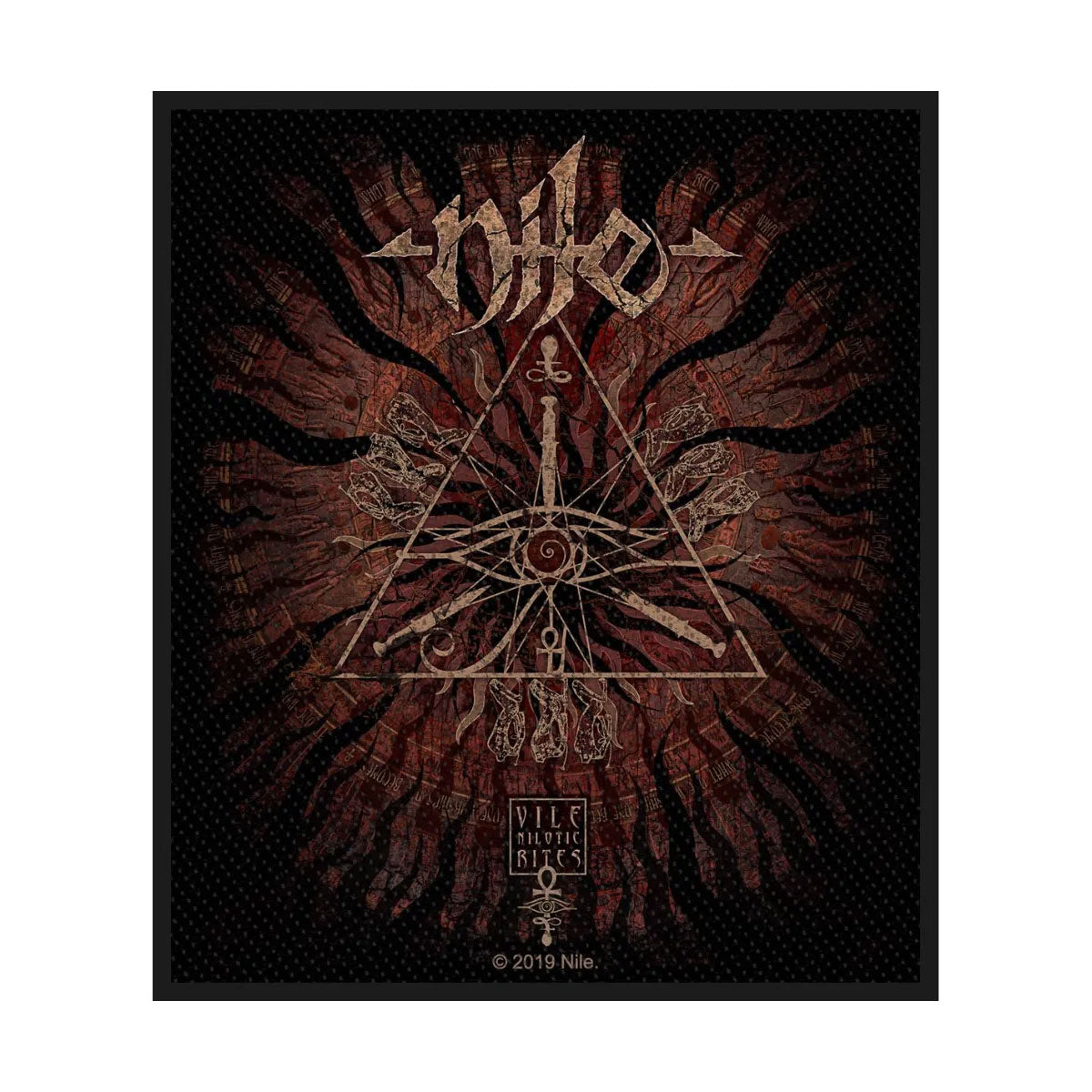 NILE Vile Nilotic Rites Patch