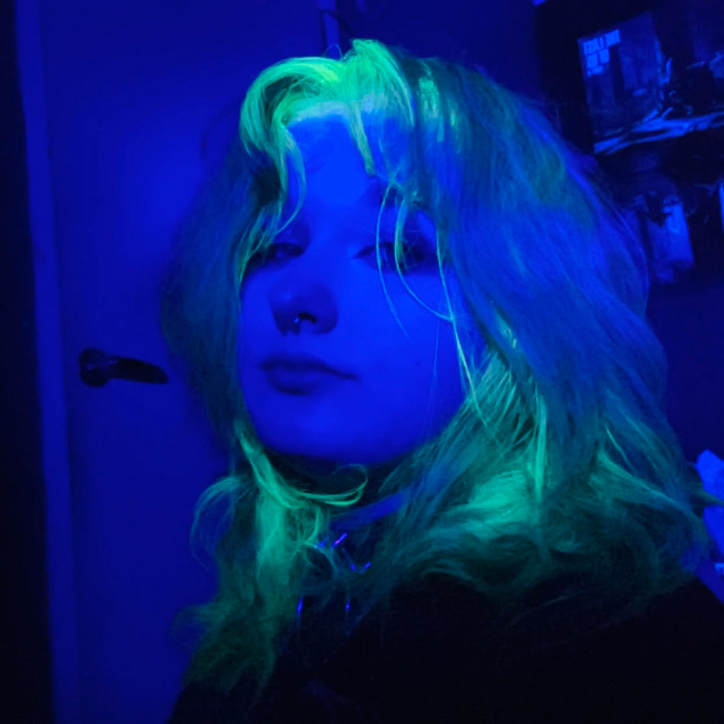 Free UV Green Attitude Hair Dye
