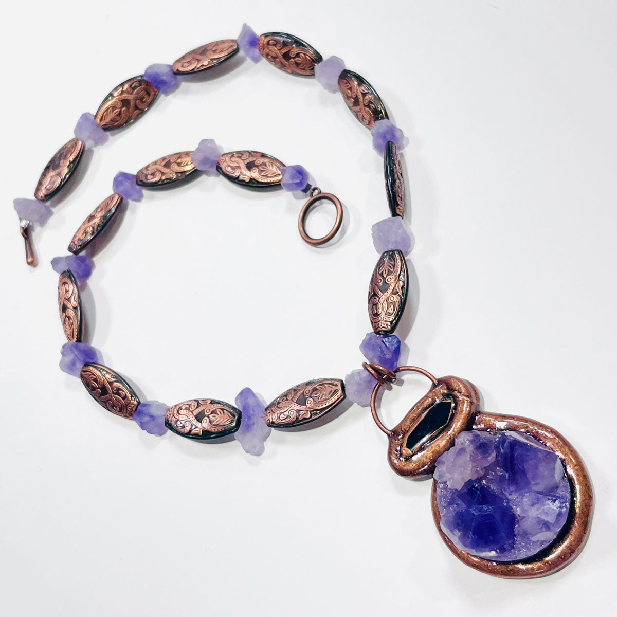 Amethyst Bloom Necklace