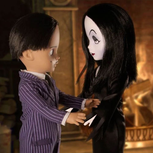 Addams Family, (The) Gomez & Morticia Living Dead Dolls