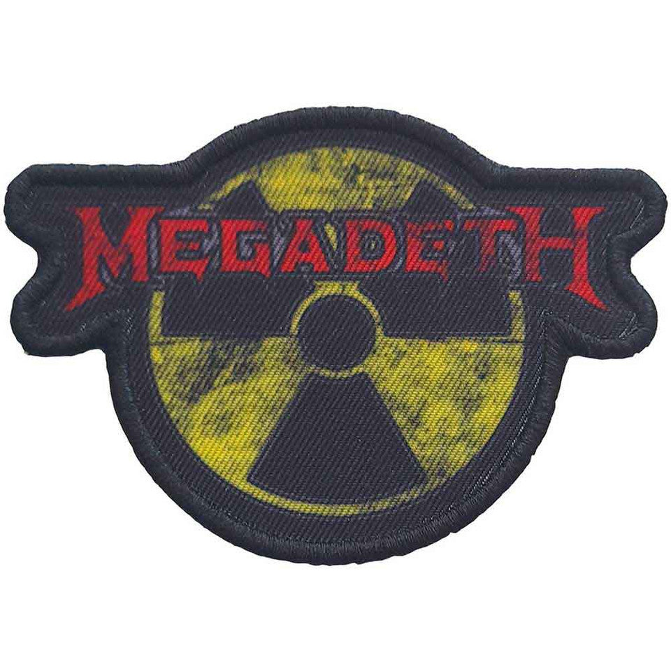 MEGADETH Nuclear Cutout Logo Patch