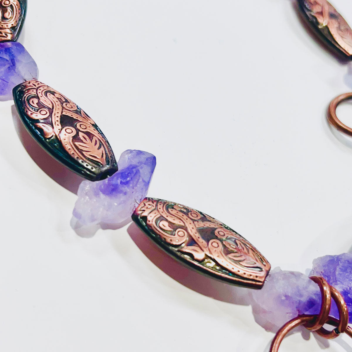 Amethyst Bloom Necklace