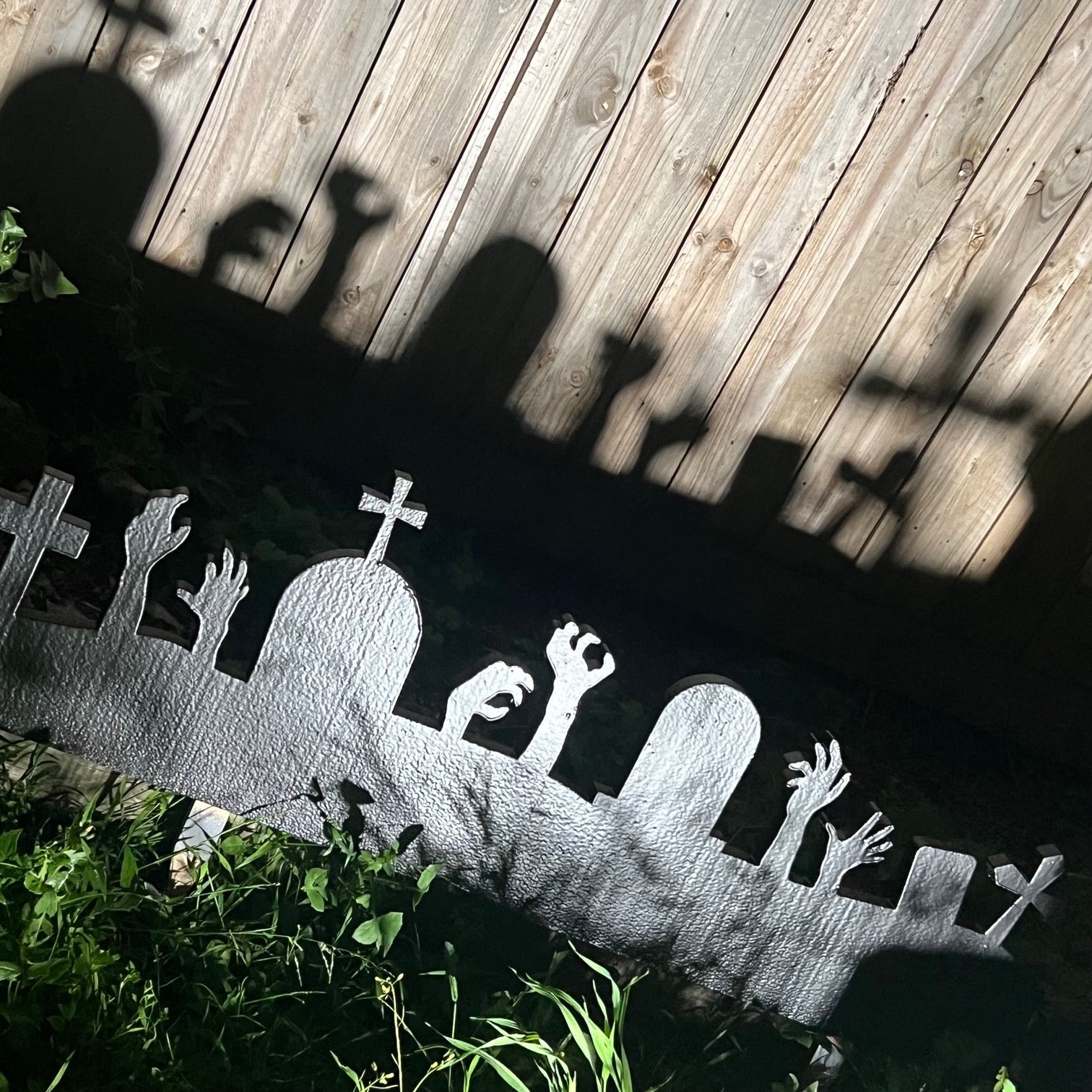 Graveyard Garden Shadow Display