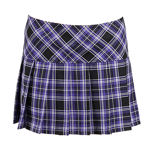Tripp NYC Urban Elite Royal Tartan Skirt