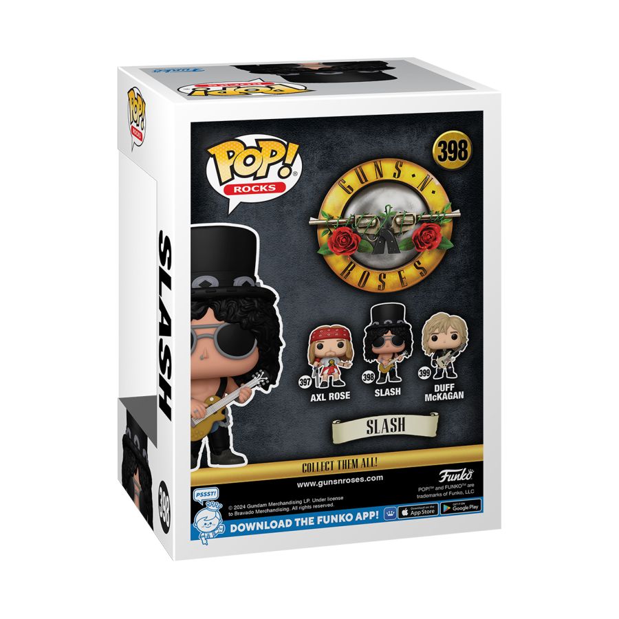 Guns n Roses (GNR) Slash Pop!