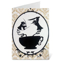 Madness And Tea Blank Card