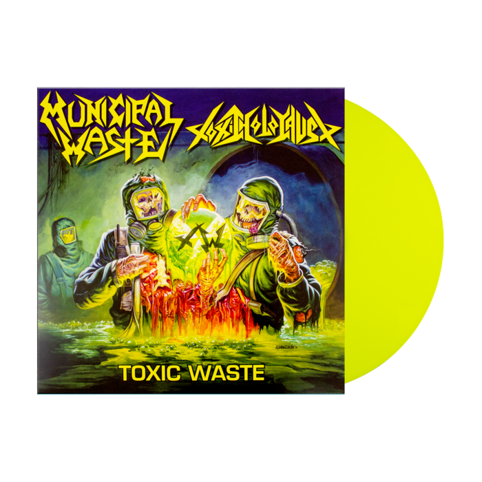 MUNICIPAL WASTE / TOXIC HOLOCAUST Toxic Waste Vinyl LP