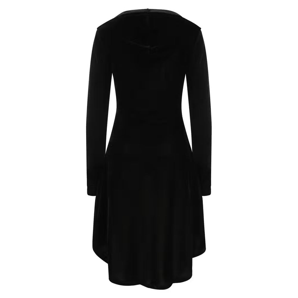 Hekate Velvet Hoodie With Pockets